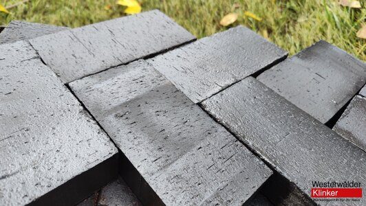 Клинкерная брусчатка Westerwaelder Klinker PK815 Schwarz-bunt