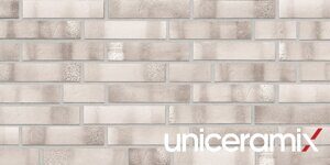 Клинкерная фасадная плитка Uniceramix FUSION UX23 Platinum